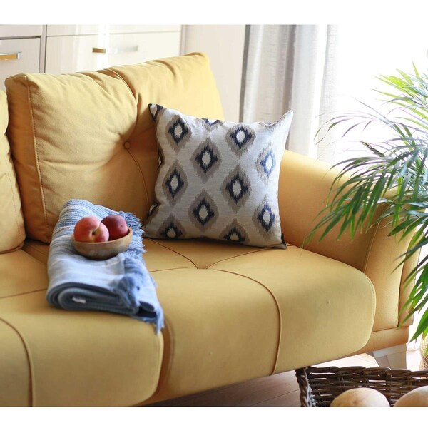 Homeroots 17 x 17 in. Jacquard Chic Decorative Throw Pillow Cover 355618 - main